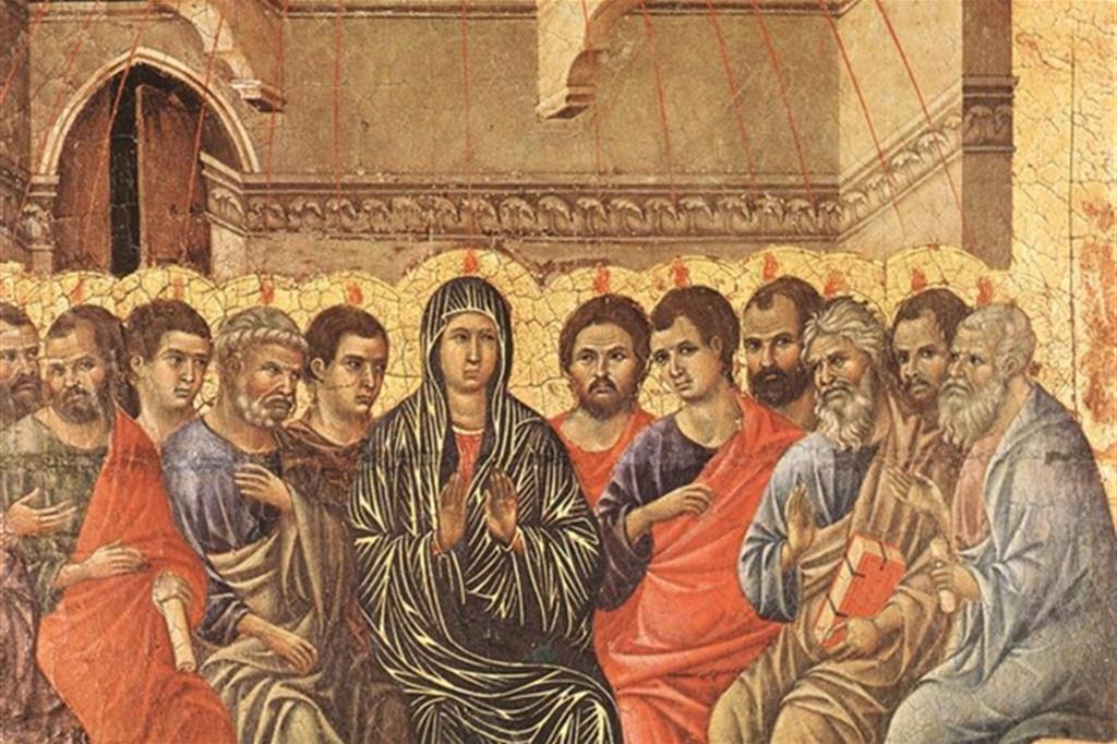 Duccio di Buoninsegna, "La Pentecoste"