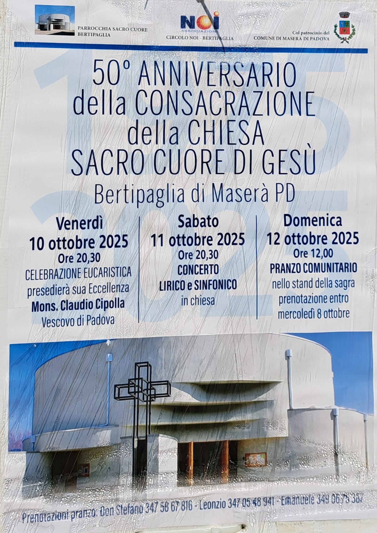 50° Anniversario della consacrazione – Chiesa Sacro Cuore di Gesù